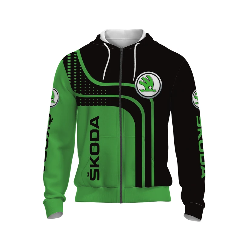 thumbnail image 1 of Chaqueta de carreras con estampado digital 3D, sudadera informal con cremallera, sudadera con capucha, Harajuku, unisex, envío gratis, otoño/invierno, 100-6XL, novedad de 2024, 1 of 4