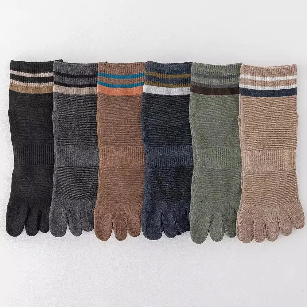 Calze Sportive In Cotone Calze Con Le Dita 5 Paia Calzini Con Dita Separate Uomo - Calze Sportive E Business In Cotone Traspirante Calzini Cotone Calzini Con Le Dita Uomo