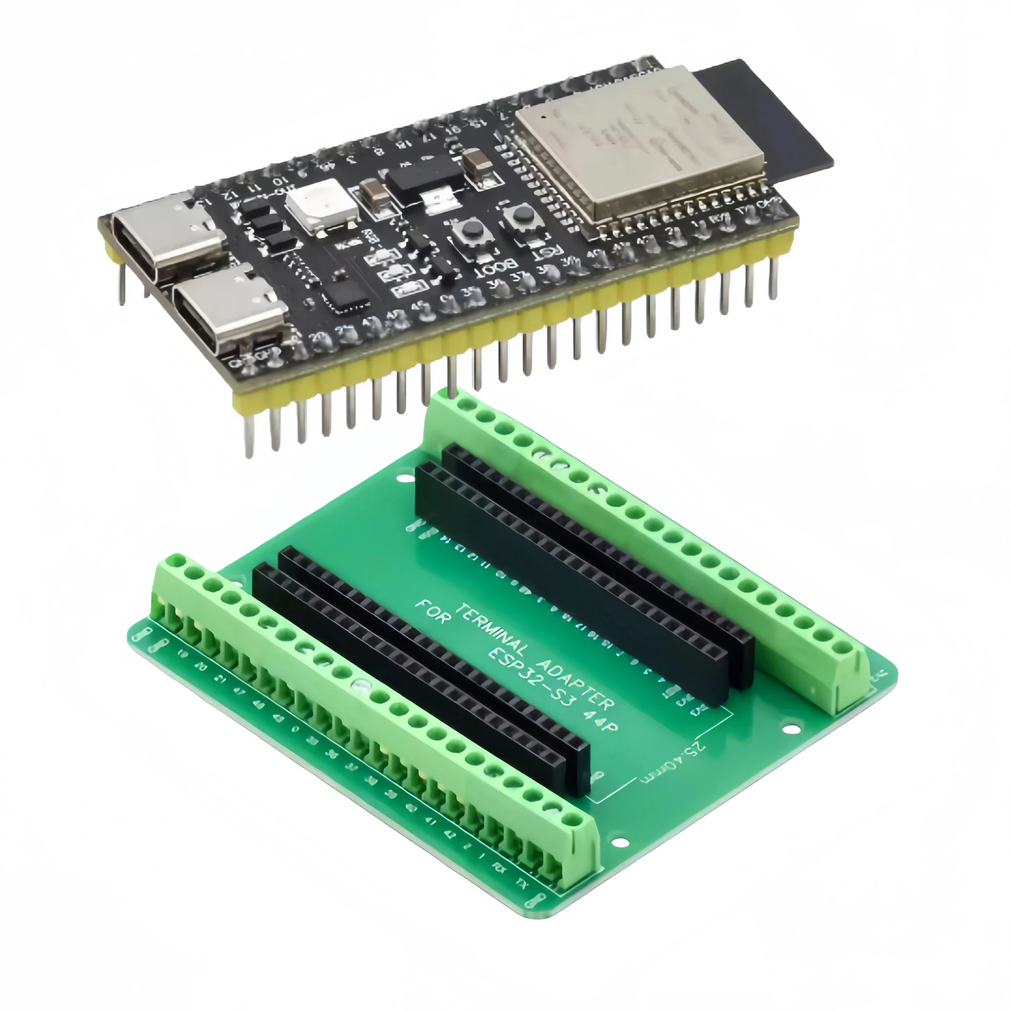 ตัวเลือกสินค้า บอร์ดพัฒนา ESP32-S3 ไร้สาย รองรับ WiFi Bluetooth BLE 5.0 Mesh
