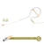 Beige Single Ear Hook Headset Mic Headworn Microphone Hand-free Operation 3.5mm 3 Pin 4 Pin XLR Plug With Microphone Cover 