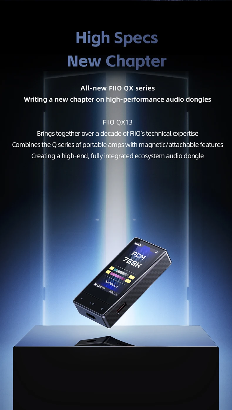 FiiO QX13 8-Channel Dongle DAC 115 S16234c72529641108771b5911b0c302ds