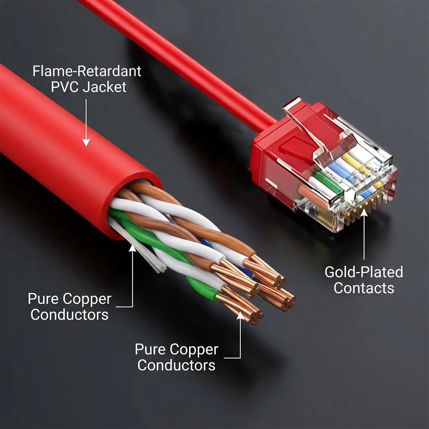 1-10Pcs Cat6A 슬림형 짧은 이더넷 케이블 10Gbps CAT 6A 홈 오피스 용품용 고속 UTP 이더넷 패치 네트워크 케이블