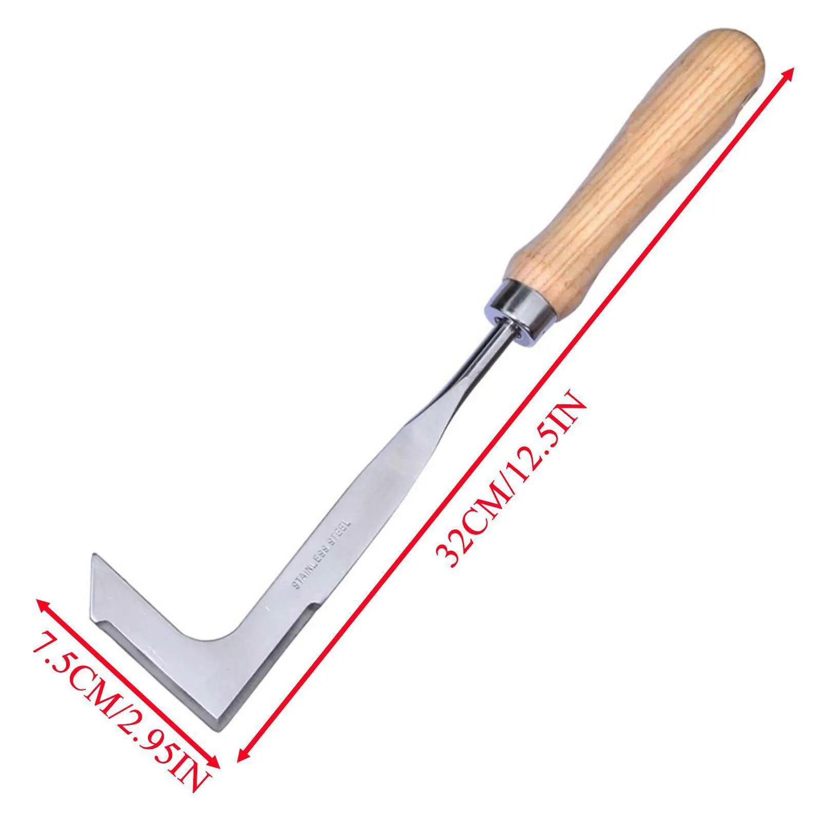 Portable weeder hand weeder weed puller tool weed puller L Shaped Hand Crevice Weeder Root Remover Outdoor