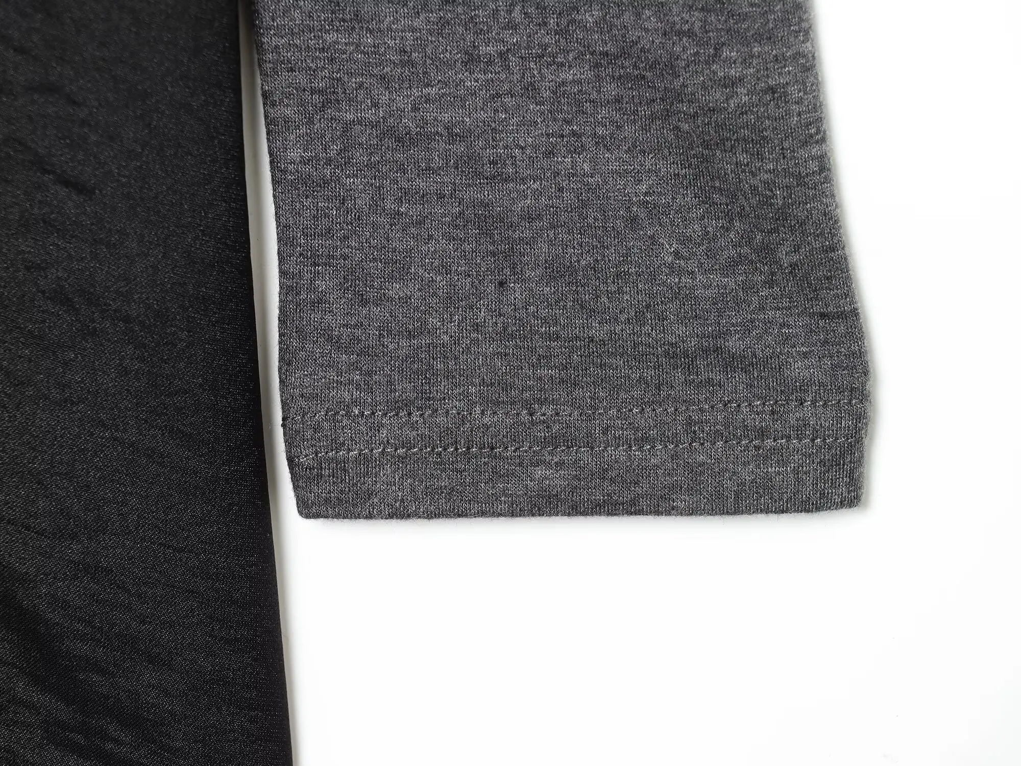 HH Damen Frühlings-Freizeitkleid mit Langen Ärmeln, Rundhalsausschnitt, Zweiteiliges Look, Spitzendekoration, Layering-Effekt, Vielseitiges Kleid für Frauen – Detail 10