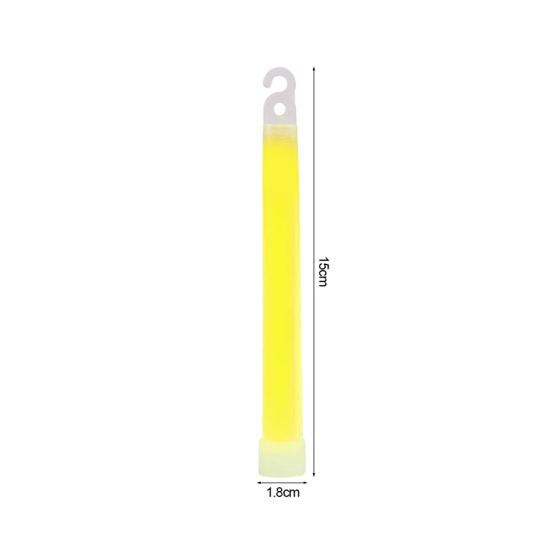 5/10 stücke Glow Sticks Mit Haken Glow In The Dark Geburtstag Party Hochzeit Dekoration Wandern Camping Outdoor Notfall leuchten Stick – Detail 17