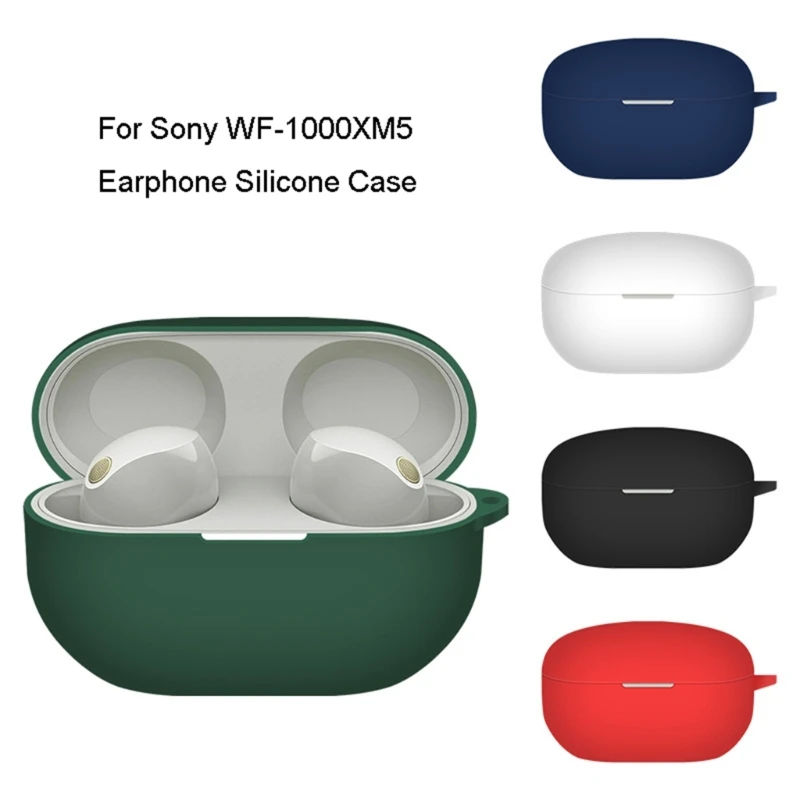 Custodia Morbida Per Sony Wf 1000 Xm5 Custodie Per Auricolari Custodia Protettiva Sony In Silicone Custodia Antiurto Con Gancio Per Sony Wf-1000Xm5