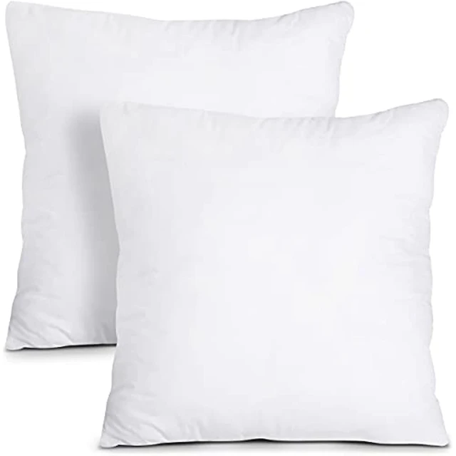 White Utopia Bedding Throw Pillows Insert Cotton 45 x 45cm Bed and Couch  Pillows Indoor Decorative Pillows - AliExpress