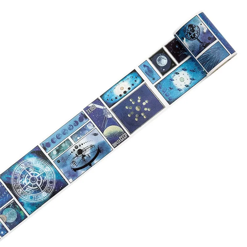 Washi tape decorative tape decoration tape vintage washi tape dream universe space decorative masking tape for craft kids scrapbooking supplies