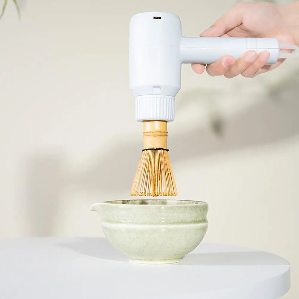 Rechargeable Electric Matcha Whisk for Effortless Tea Blending