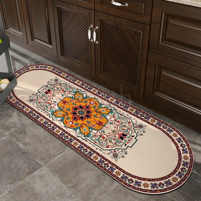 Morocco Pattern Kitchen Mats Rugs Boho Entrance Door Mat Decor Non-slip  Anti-slip Kitchen Rug Hallway Runners Carpet Home Decor - Rug - AliExpress