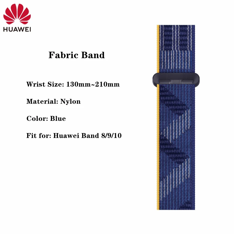 Vibrant Orange Nylon Woven Sports Wristband