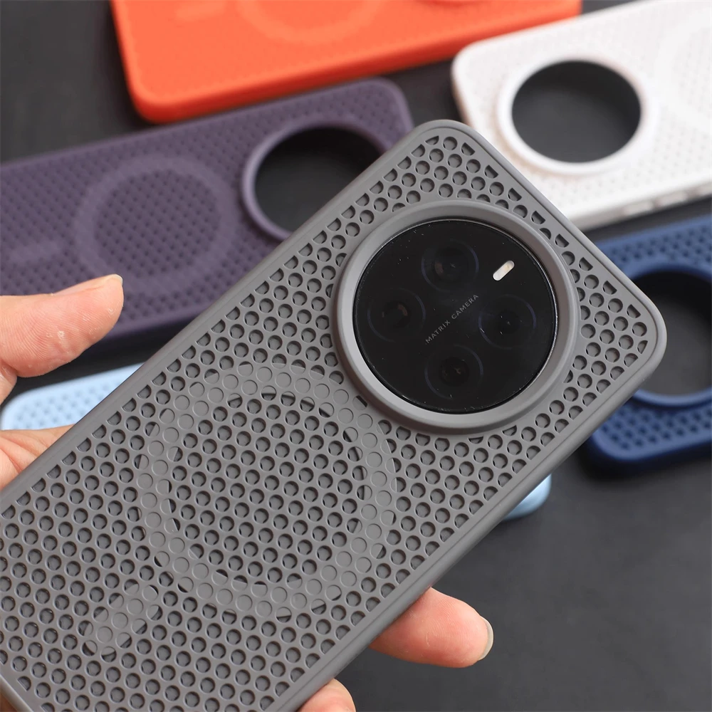 3D Stereo Magnetic Cooling Shockproof Matte Case with Heat Dissipation