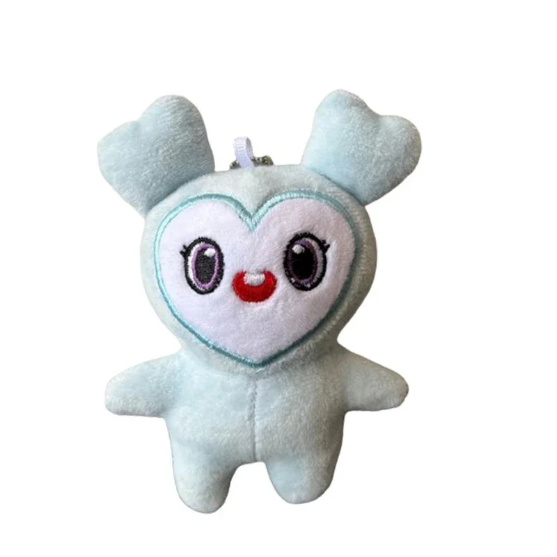Plush Toy Cartoon Animal TWICE Momo Doll Keychain Pendant 9PCS/lot for Fans Girls Birthday Gifts plush keychain plush doll plush toy key chain