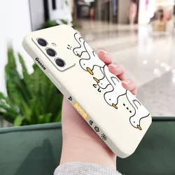 Charming Problem Duck Phone Case - Cute Protective Cover with Playful Duck Design - Samsung A05 (White)