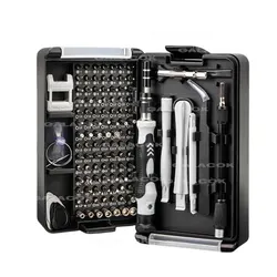 Ultimate Precision Screwdriver Set with Magnetic Bits and Universal Hose - 116 - Piece Hand Repair Kit (116 in 1)