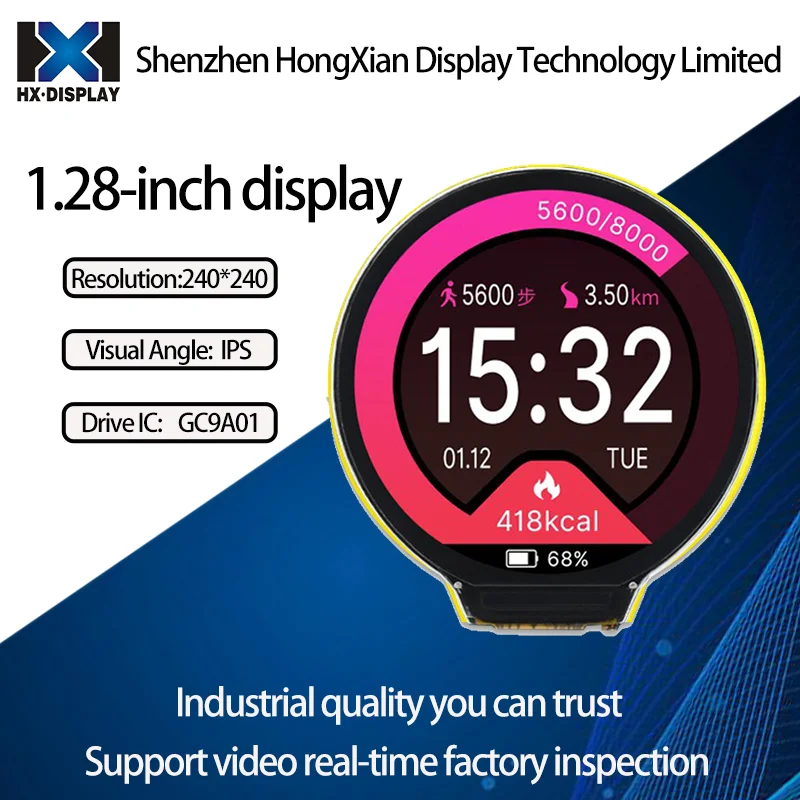 

ESP32- C3 1.28 Inch 240x240 IPS Smart Display LCD TFT Module Touch Screen for Arduino Lvgl WiFi & Bluetooth Development Board