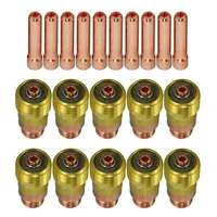 20pcs TIG Gas Lens 17GL332 10N24S 3/32 &TIG Collet Kit DB SR WP 17 18 26 Durable Tig Welding Torch Weld Consumables 1