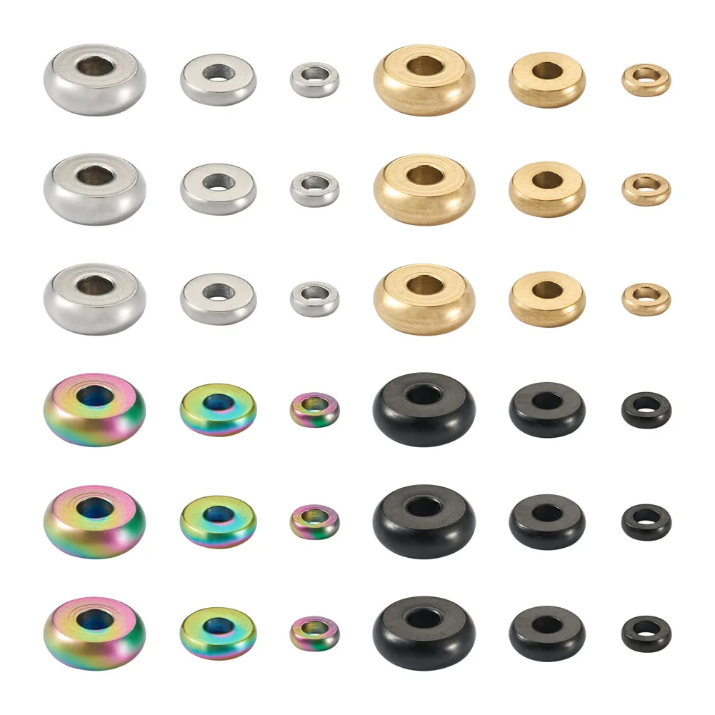 4 Colgantes Ancla Acero Inoxidable 304 - Para Joyería DIY, Proyectos Manualidades, Color Platino
