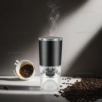 2025 Portable Hand Coffee Grinder USB Rechargeable Electric Grinder for Home Travel Outdoor Easy Clean Compact Bean Grinder 2