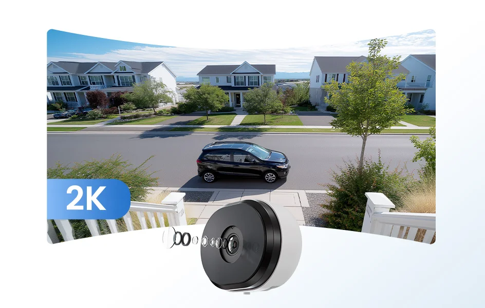 Camera view showing outdoor clarity through glass