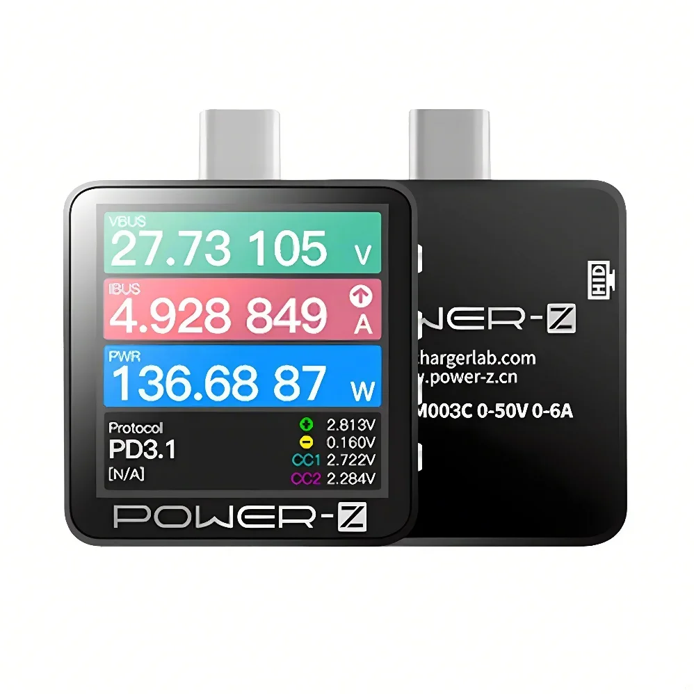 高性能USBテスター POWER-Z KM003C Amazon.co.jp: KM003C Power Z USBテスター PD3.1 Type C 高速