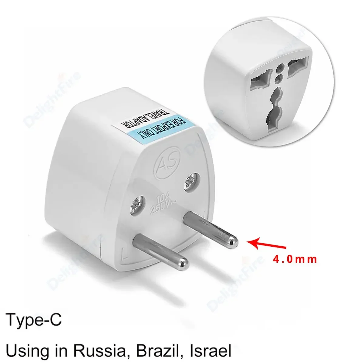 Power Socket Adapter Electrical Socket Outlets Plug Adapter UK EU KR US AU Brazil French Universal Travel UK EU KR US AU Power Socket Plug Adapter
