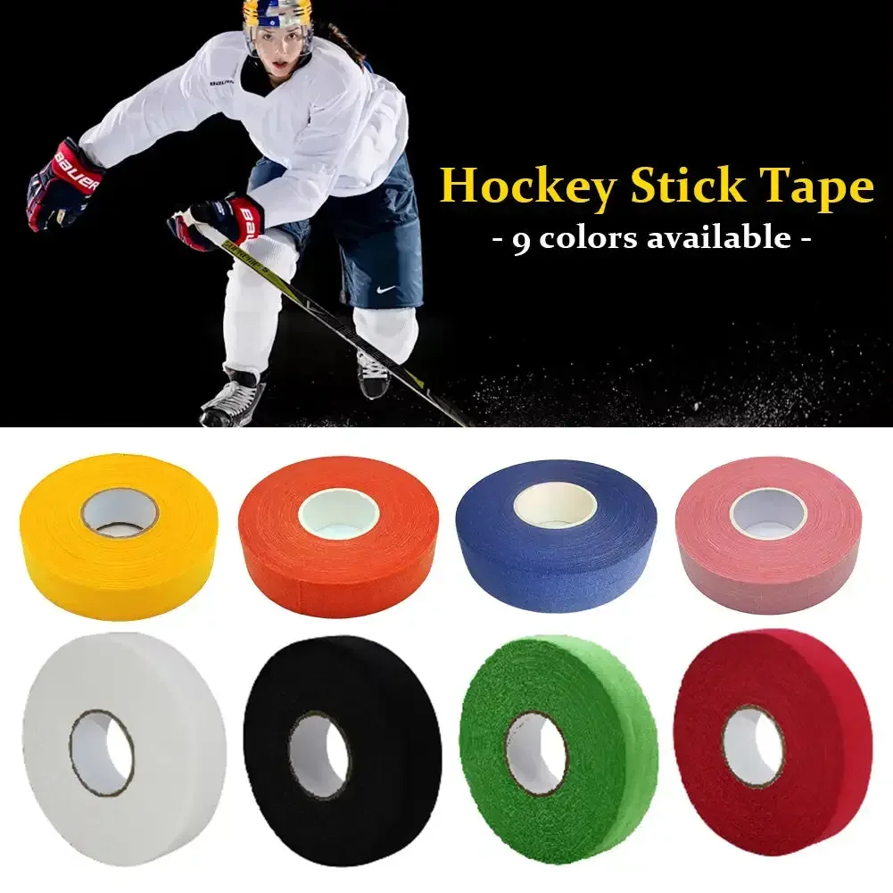 25M Self-Adhesive Hockey Tape 27 Yards Hockey Stick Tape Badminton Handle Ice Grip Roll Anti-slip Sport Accessories
