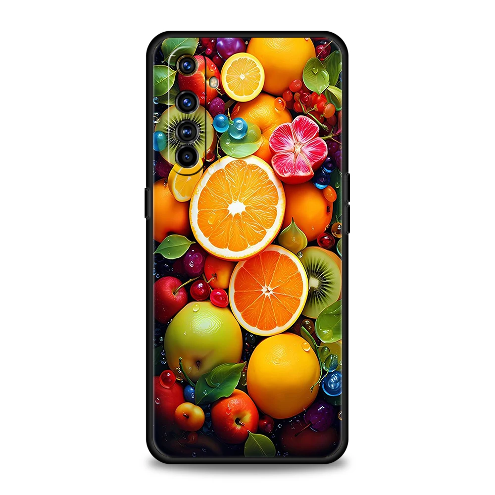 Cartoon Fruit Shockproof Silicone Phone Case