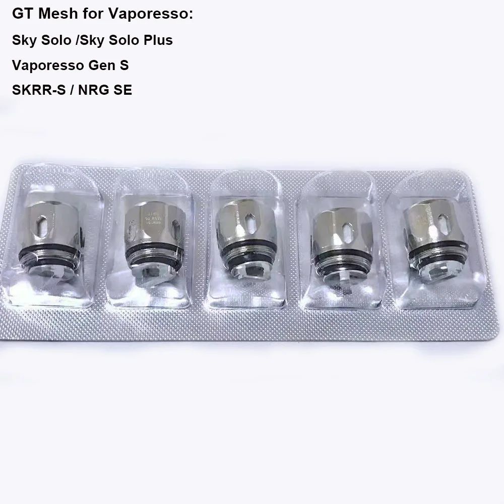 Запасная катушка GT Mesh Sky Solo GT2 GT4 GT6 GT8 для Vaporesso Plus GEN S NRG SE (пожалуйста перейдите по