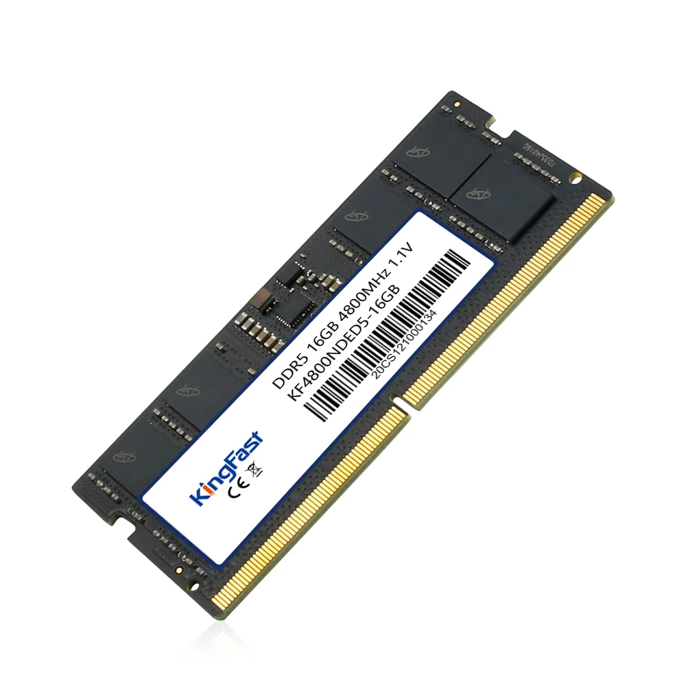 KingFast DDR5 Memory 16GB 32GB 4800MHz 5200MHz 5600MHz 260Pin 1.1V