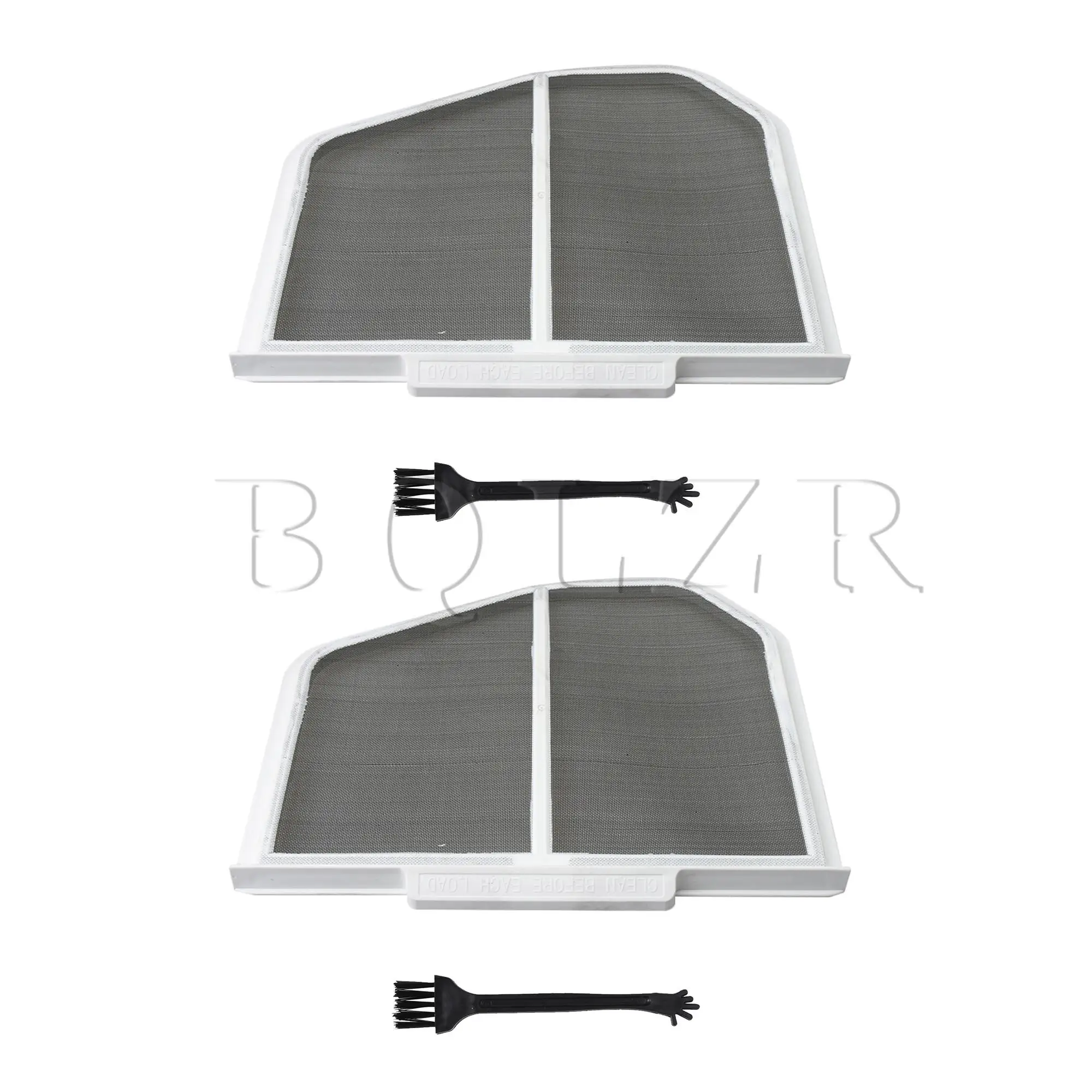 

BQLZR 2Pcs 1206293 Dryer Lint Filter Replacement for KitchenAid KEHS01PMT0