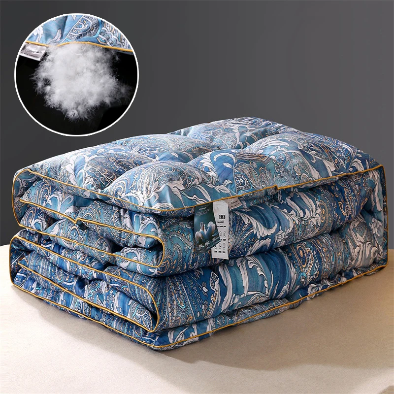 Curated visual reference: Picture Idea: White Goose Duck Down Quilt Premium Comforter Five Star Hotel