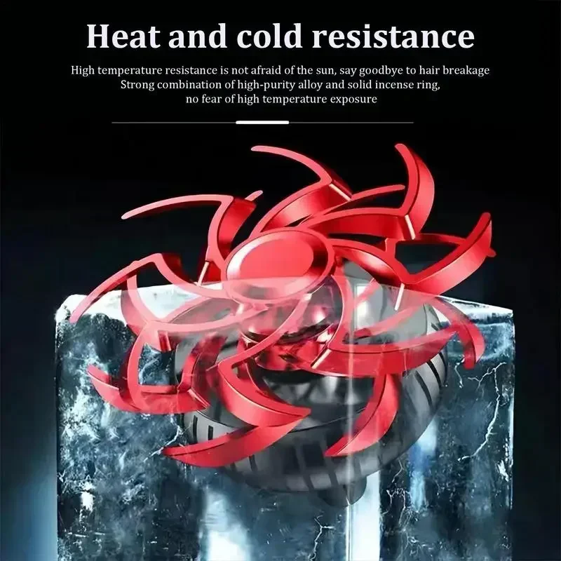 New Car Conditioning Air Outlet Aromatherapy Clip Luxury Spider Auto Fragrance Bidirectional Rotation Perfume Deodoran Diffuser