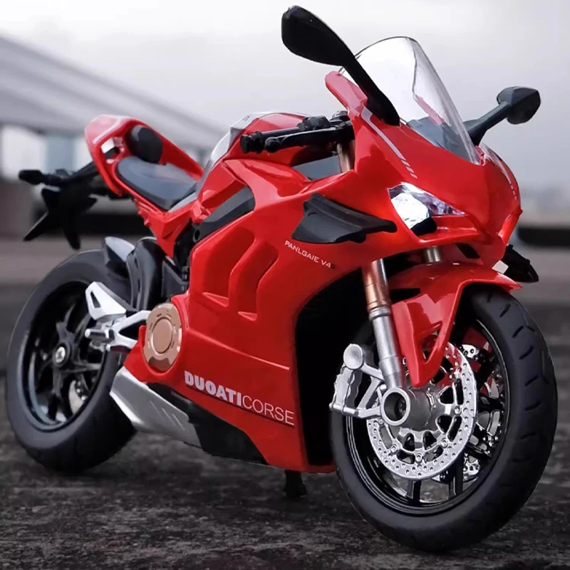Ducati Panigale V4S Modell 1:12 - Diecast Motorrad In Rot