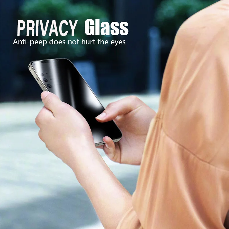 Clear Anti-Spy Privacy Protection Tempered Screen Protector Multi-Pack