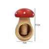 Nutcracker Mushroom Shaped Multifunctional Kitchen Tool for Easy Cracking Adjustable Nut Tongs For Nuts Walnut Pecans 6