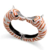 Newest Kaymen Jewelry Large Size Statement Bracelet Cuff Bangle Vintage Style Enamel Animal Zebra Bracelet Fashion Jewelry 4