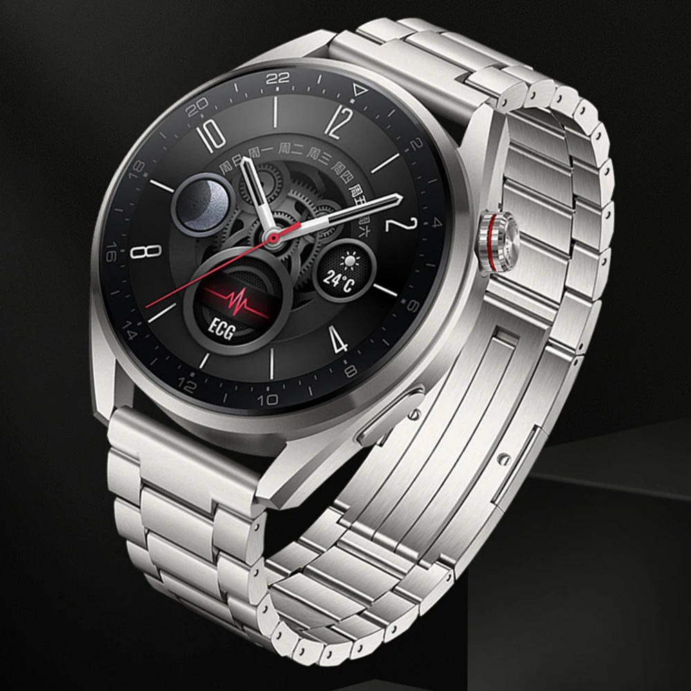 For HUAWEI Watch 3 Pro new Band 22mm Titanium Metal Watch For HUAWEI Watch 3 Pro new Band 22mm Titanium Metal Watch