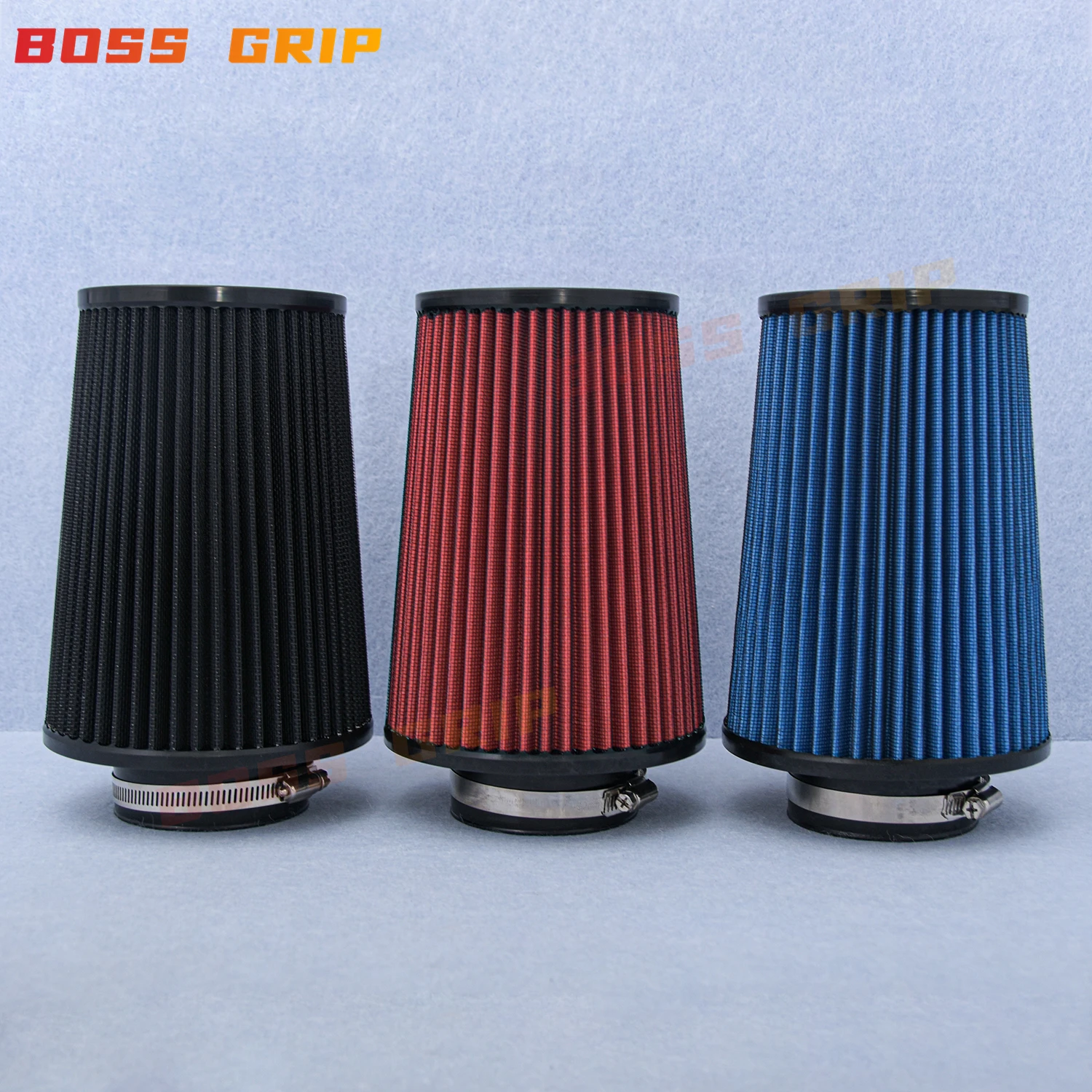 Universal 3" (76mm) Tall High-Flow Sports Air Filter 1
