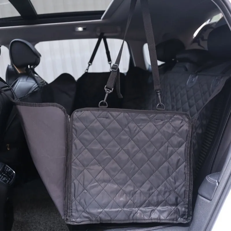 Pets Dog Car Seat Cover Protector for Back of SUV s Waterproof Convertible Hammock Backseat