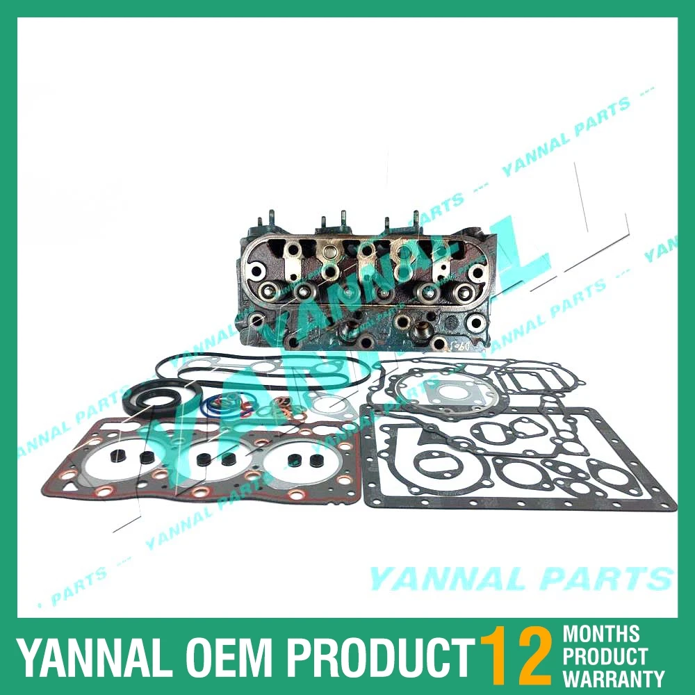 

Полный комплект головки цилиндра и прокладки для двигателя Nissan SD23