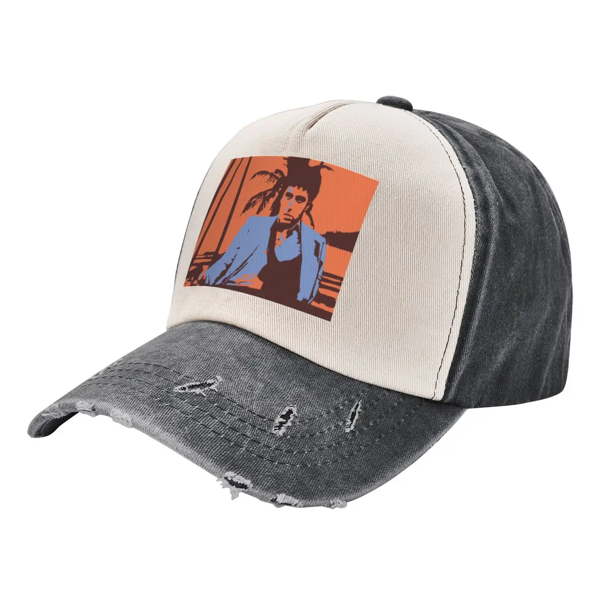 

Scarface Tony Montana Vector Baseball Cap Golf Hat Man Ball Cap Women's Beach Outlet 2024 Men's