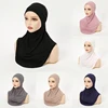 Soft Jersey Cotton Hijab Undercap Islam Instant Underscarf Solid Neck Cover Headband Turban For Women Muslim Bonnets 28*38cm 1
