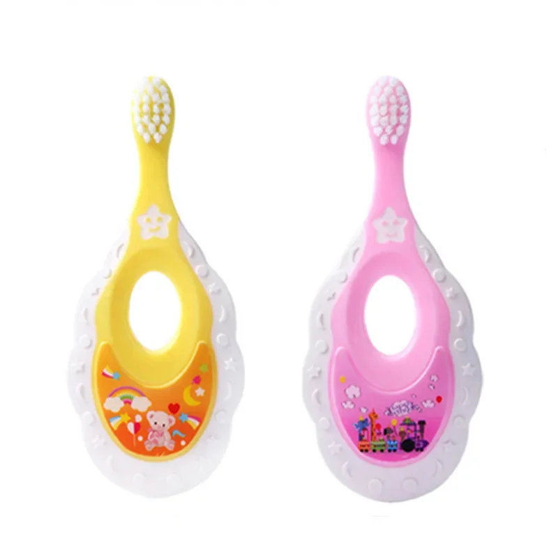 Nuovi spazzolini da denti per bambini spazzolino da denti Ultra morbido per bambini detergente per neonati articoli per neonati spazzola per bambini - immagine 5