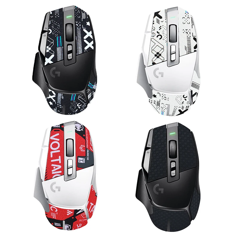 전문 마우스 스킨 마우스 미끄럼 방지 테이프, 마우스 스케이트 사이드 스티커, 로지텍 G502X 유선 무선 땀 흡입
