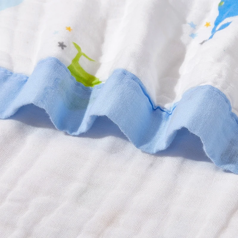 Couverture Mousseline Bébé 3 Couvertures Mousseline Peepeemax 100x100cm - Lange Bébé Ultra Doux Absorbant Pour Emmaillotage Lange Xxl - 11