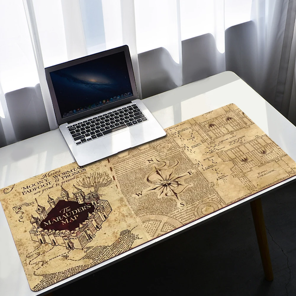 

Gaming Mouse Mat Slytherin College Mausepad Extended Pad Deskmat Pc Accessories Gamer Keyboard Mousepad Mats Cabinet Mause Pads