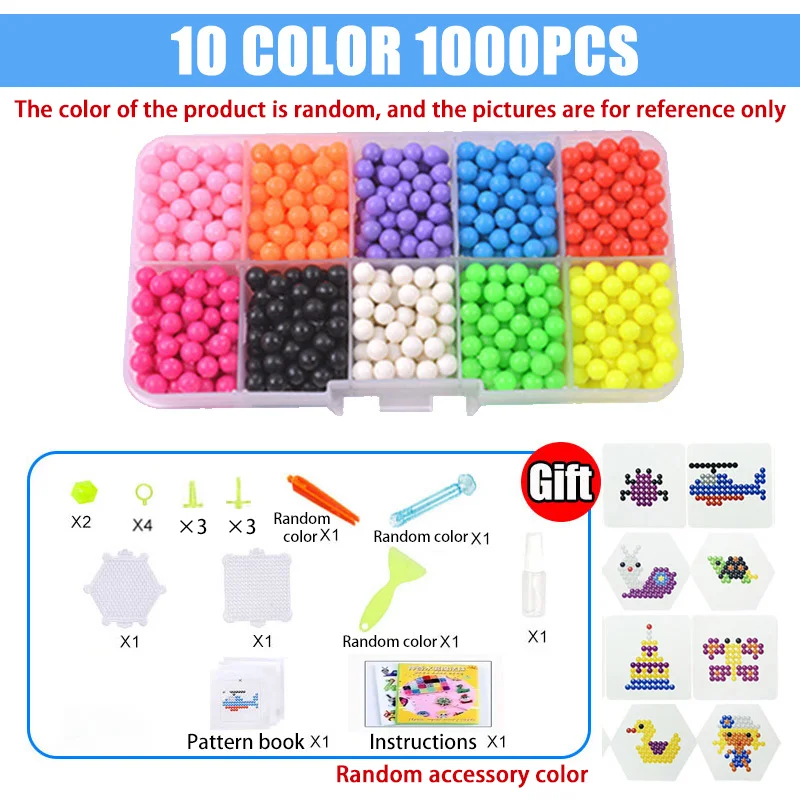 10 color 1000 pcs
