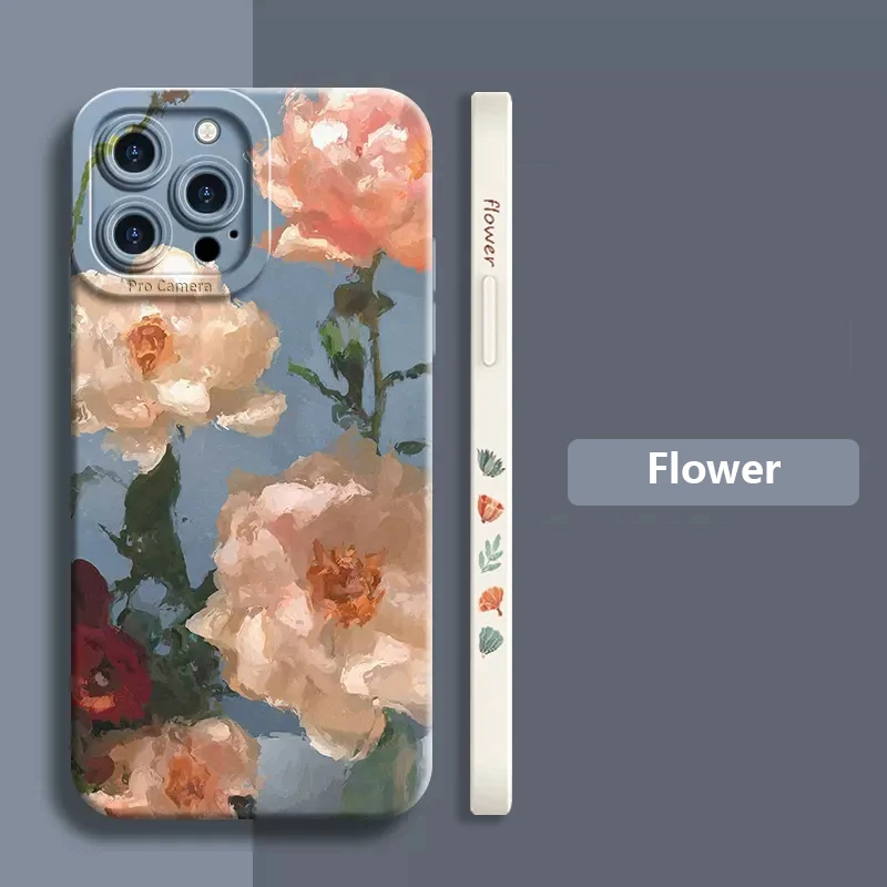 Vibrant Watercolor Floral Phone Case - Soft Protective Cover