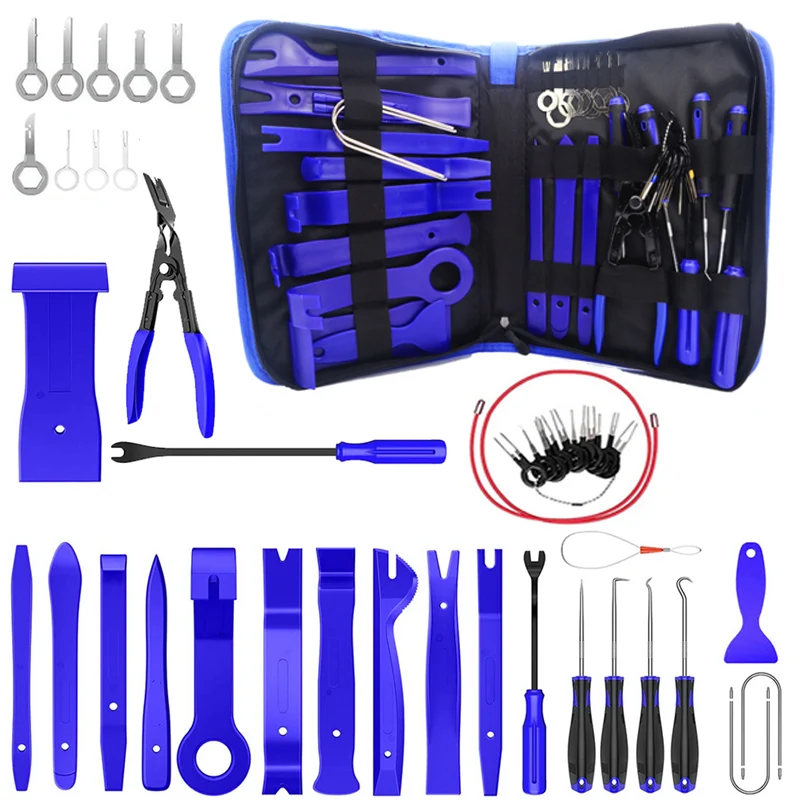 Car Trim Interior Plastic Disassembly Tools Kit Car Clips Panel Dashboard  Removal Tool Auto Trim Hand Removal Accessories - AliExpress